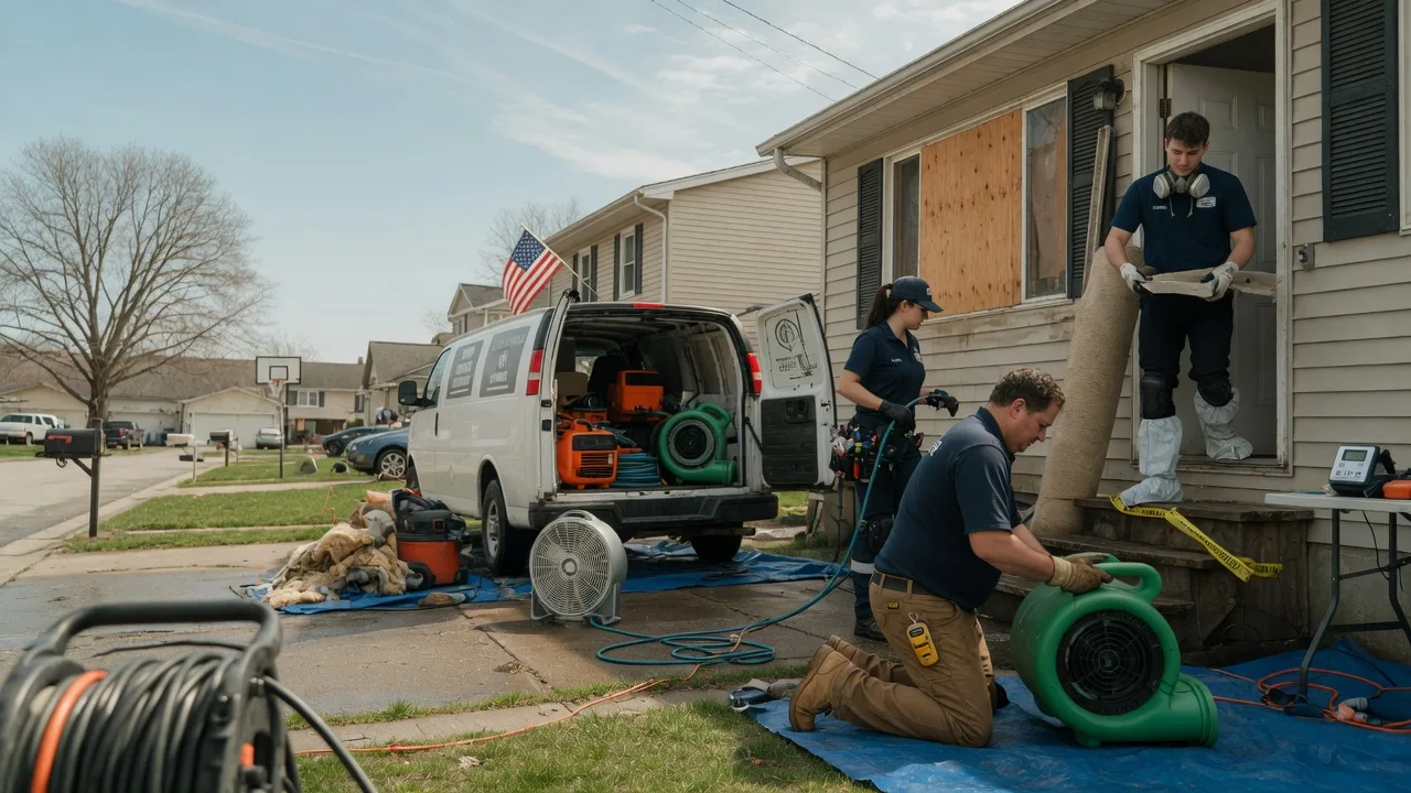 Water Damage Restoration in Panther Burn, MS near me